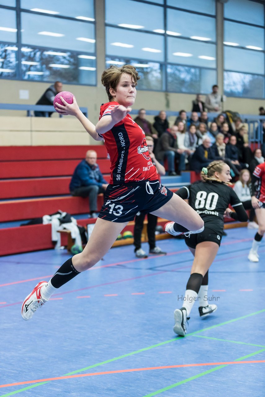 Bild 12 - B-Juniorinnen SG HH Nord - SV Henstedt Ulzburg : Ergebnis: 23:22